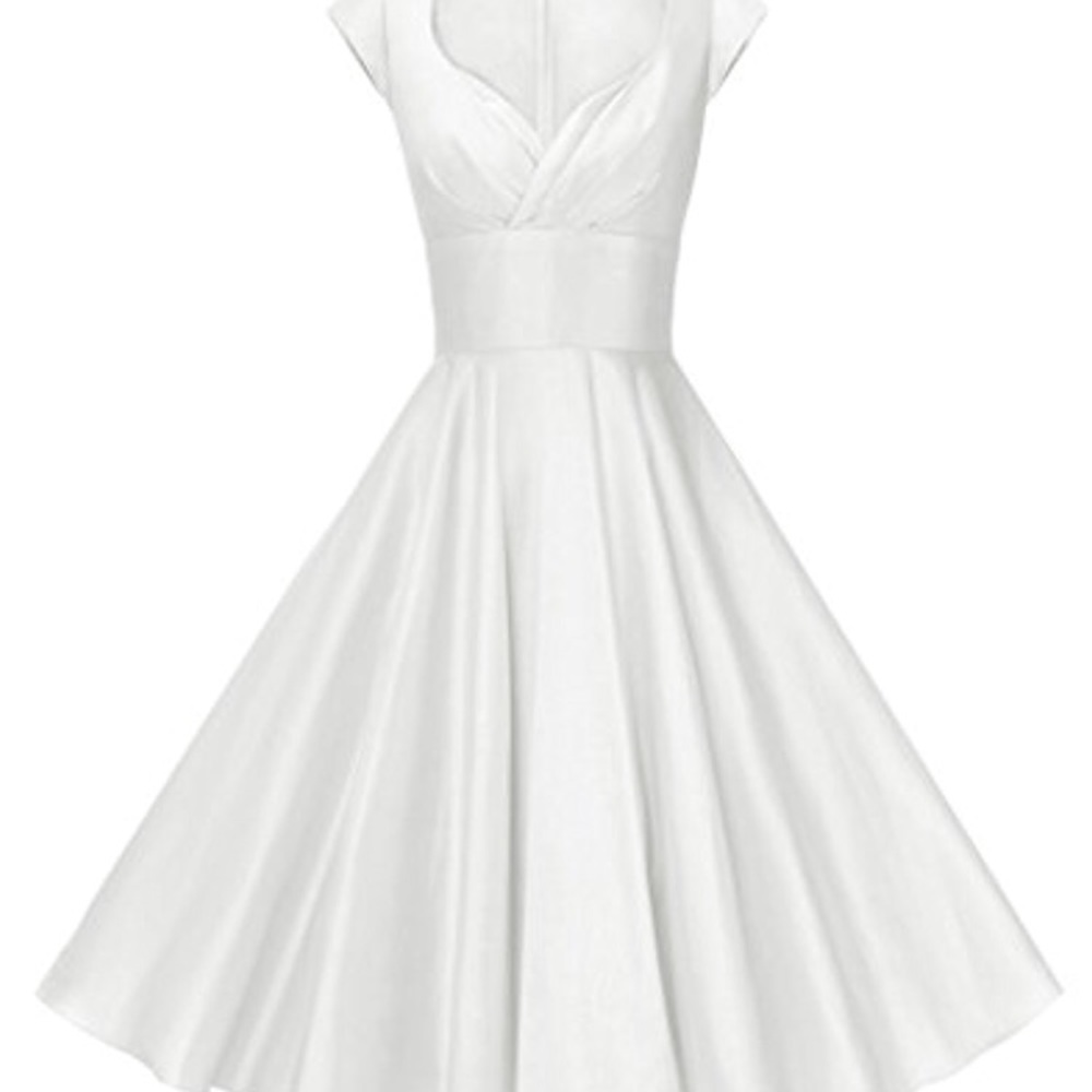 Gown town vintage swing dress and cancan